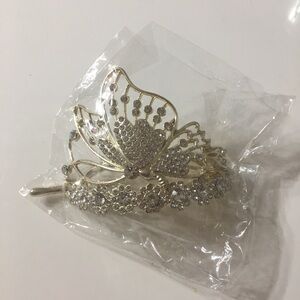 Flower clip for hair accessories
